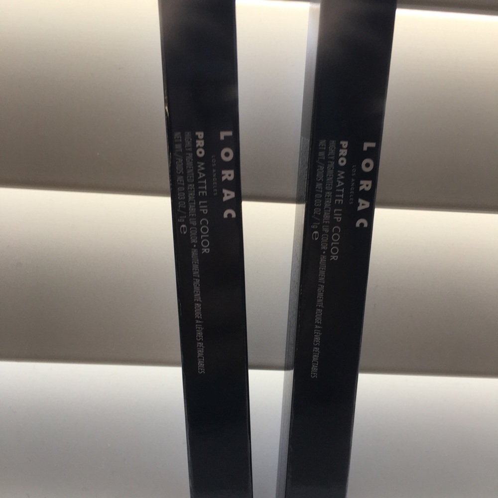 2 Lorac-pro matte lip color